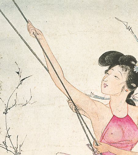 芷江-胡也佛的仕女画和最知名的金瓶梅秘戏图